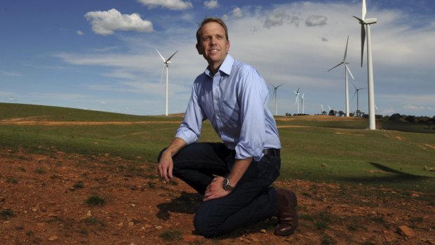 Environment Minister Simon Corbell has bitten back at critics of renewable energy. 