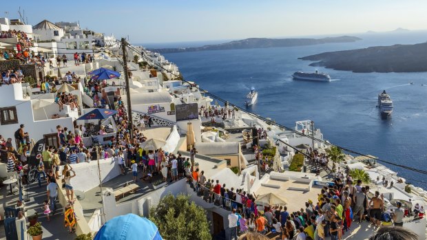 Greece is expecting 32 million tourists in 2018.