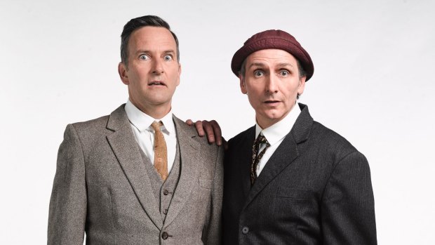 Comedy duo Colin Lane, left and Frank Woodley are reuniting.