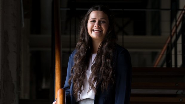 Samantha MacKay, came first in one of her HSC subjects 