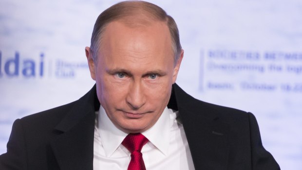 Russian President Vladimir Putin.