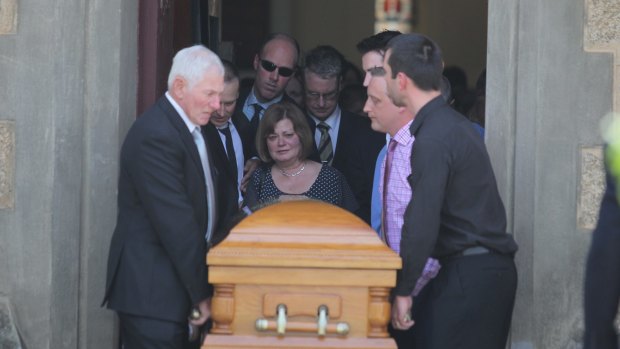 About 200 mourners attended the service at at Beechworth Anglican Church.