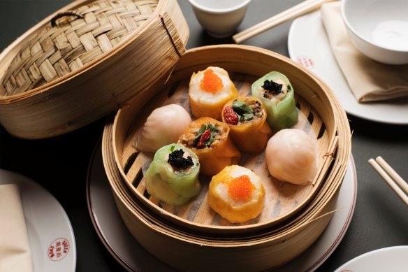 Virtuoso is virtuoso: Queen Chow's dim sum platter. 