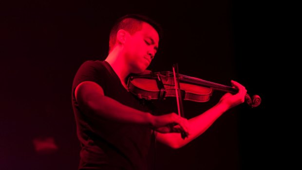 Violinist Mr Michael will perform at Hyper Real Nights.