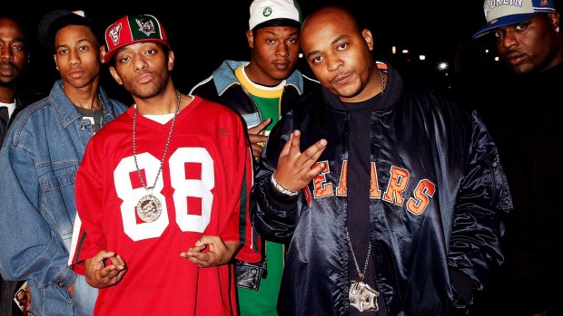Rapper Prodigy (left) of Mobb Deep in 2004.