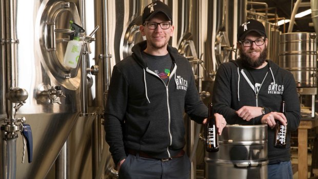 Chris Sidwa and Andrew Fineran, co-Founders of local craft-beer business Batch Brewing Co, have managed to stay strong despite 'Big Beers' increasing market dominance.