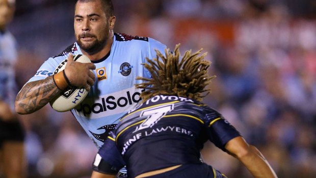 Game-breaker: Andrew Fifita is relishing another shot at the Maroons.
