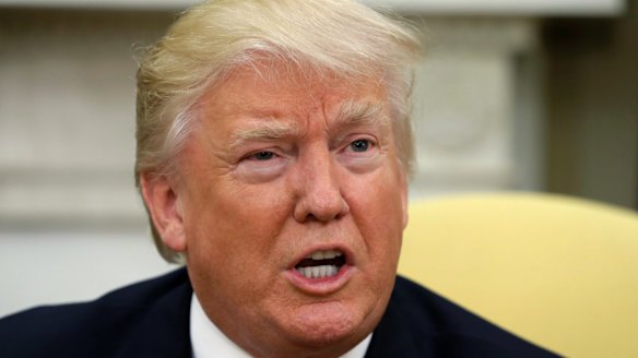 US President Donald Trump.