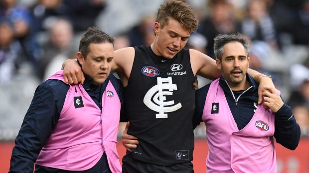 'Unlucky': Patrick Cripps is more excited than nervous about getting back to football.