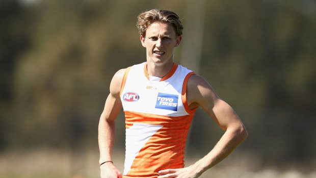 Banned Giant Lachie Whitfield.