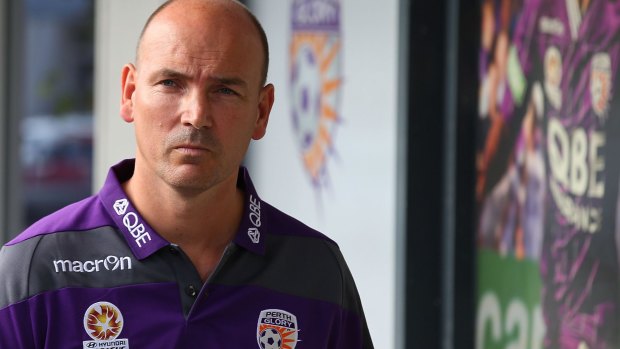 Resigned: Perth Glory chief executive Jason Brewer.