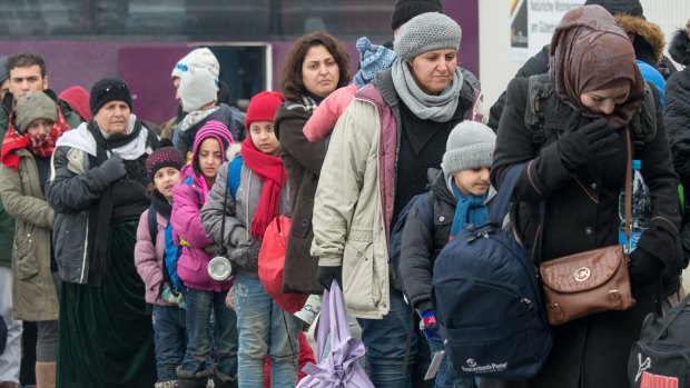 Migrants continue to arrive in Germany to seek for asylum.