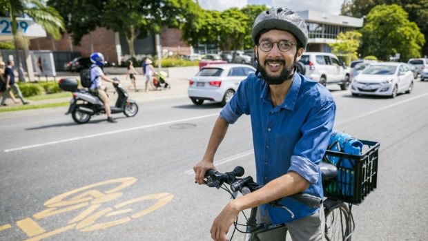 Greens candidate Jonathan Sri.