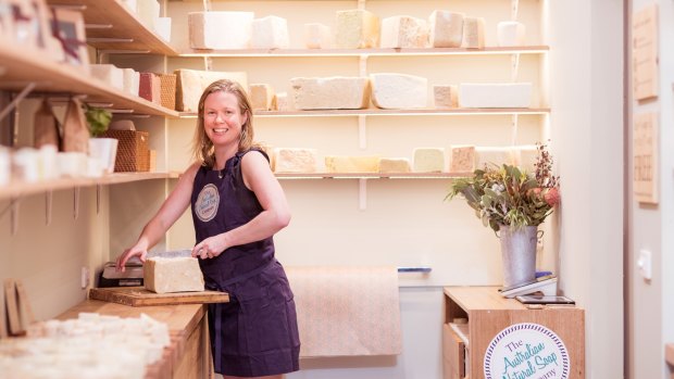 Emma Cook, founder and owner of the Australian Natural Soap Company.