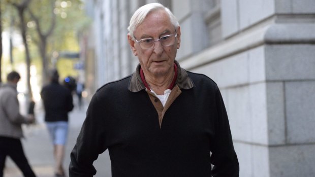 Robert Penny leaves the Supreme Court in April 2015 after being granted bail.