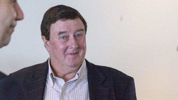 Chris Scott at a G8 Education AGM on the Gold Coast.