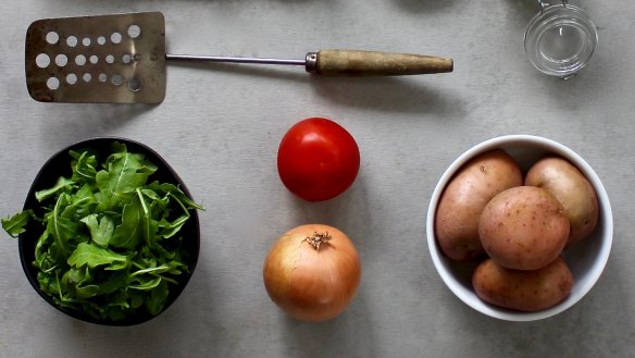 Fresh ingredients from The Cook's Grocer.