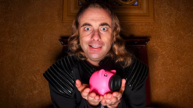 Paul Foot is holding a pig but he doesn't want to talk about it. 