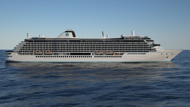 The first of Crystal Cruises' two new 800-passenger Diamond-class ships is due at the end of 2022.