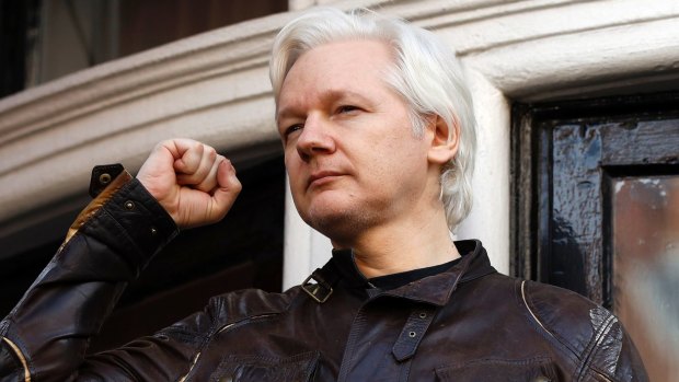 'Today is a victory': Julian Assange told the waiting media.