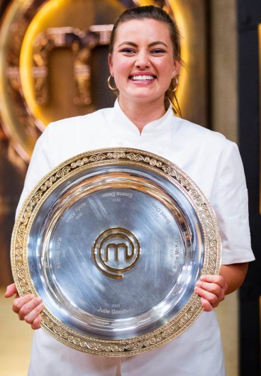 MasterChef 2016 winner Elena Duggan rival Matt Sinclair over the finish line