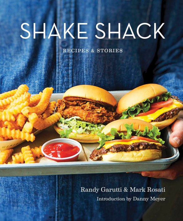 Shake Shack's cookbook: 'Shake Shack: Recipes & Stories'.