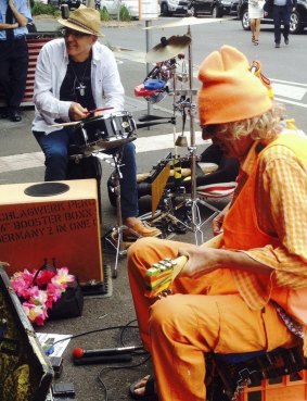 Ross Hannaford at South Melbourne market.