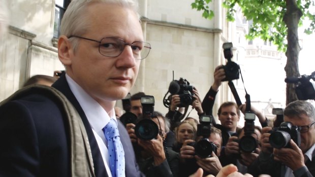 Julian Assange in Risk: Sympathetic or not, he is a fascinatingly weird screen presence.
