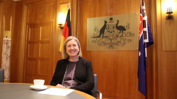 Australia's Ambassador to Germany, Lynette Wood. 