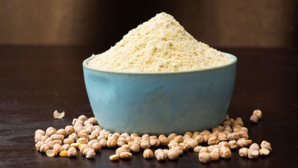 Chickpea flour is mildly nutty, earthy and gluten-free.