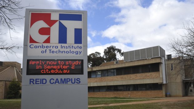 The Legislative Assembly has received a damning submission about the Canberra Institute of Technology.