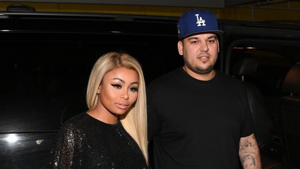 A soured relationship: Blac Chyna and Rob Kardashian in 2016.