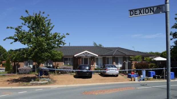 The Dexion Place home where Cheryl Woutersz was found dead. 