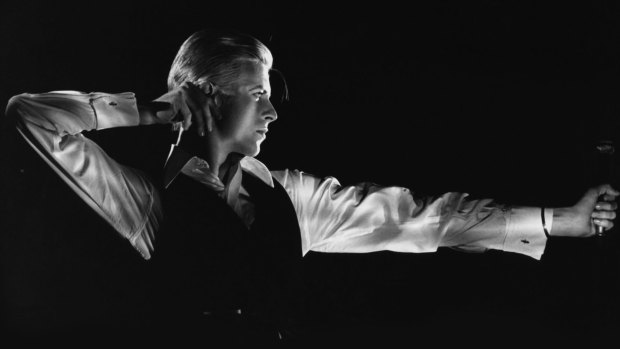 David Bowie in 1976, sporting the look that apparently inspired Lorde.