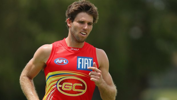 Gold Coast Suns player Josh Hall expressed an interest in playing in the NRL.