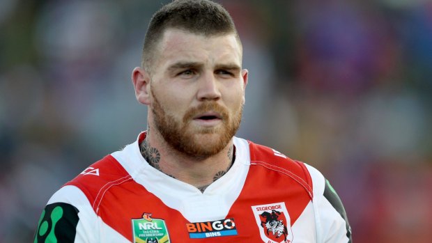 Torn: Dragons fans are unsure what to think of Josh Dugan, whose prodigious talent on the field comes with issues off it. 