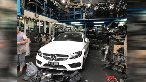Mercedes Benz stolen in Melbourne and located in Dubai.