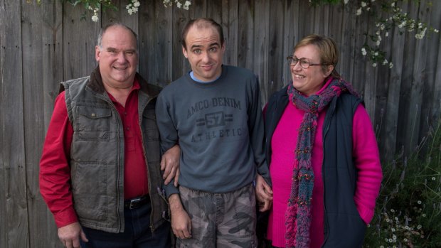 Andrew Johnson has been in state care since 1999 due to his severe mental disabilities. Centrelink are insisting that his parents, David and Deb Johnson get him reassessed for the disability pension. 