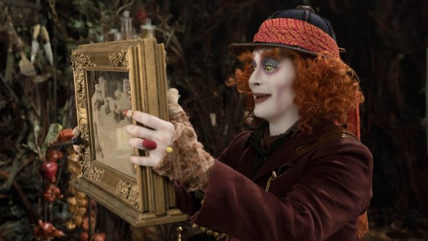Johnny Depp in <i>Alice Through the Looking Glass</i>, which has flopped at the box office.