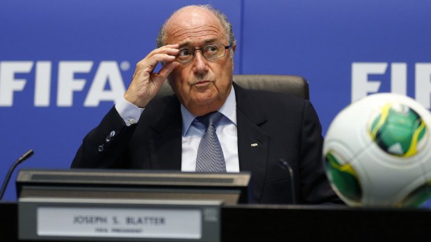 Head honcho: FIFA president Sepp Blatter.