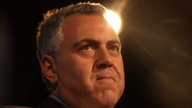 After 11 months in the job, Treasurer Joe Hockey is stretching to blame his predecessor for the economic outlook. 