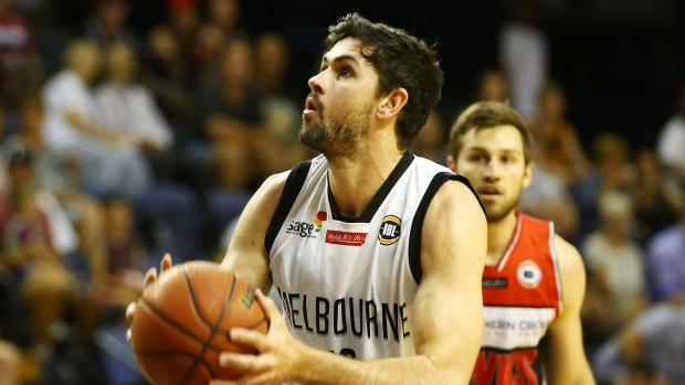 Todd Blanchfield of Melbourne took a head knock in Saturday's loss to Illawarra Hawks .