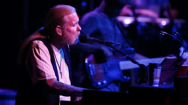 Gregg Allman was lead singer of the The Allman Brothers Band.