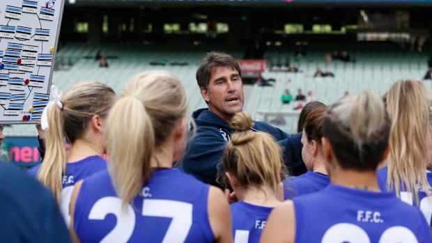 Radical ideas: Craig Starcevich coached the Western Bulldogs last year.