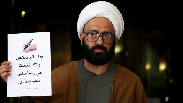 Man Haron Monis outside a Sydney court in February 2010.