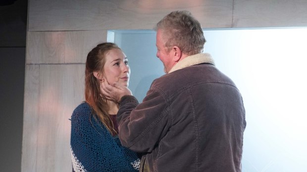 Harriet Gordon-Anderson and Steve Rogers in Clare Barron's You Got Older. Their casting in the key roles of Mae and her father ensure the play never wants for warmth or spark.