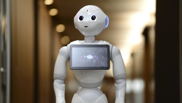 Billionaire Masayoshi Son will start selling his humanoid robots in the US next year.