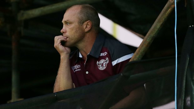 Is it time?: Manly coach Geoff Toovey.