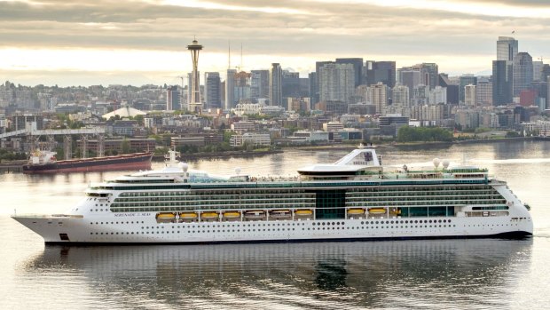 Serenade of the Seas in Seattle.