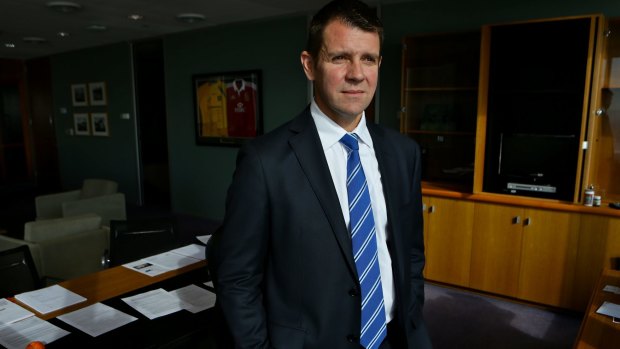 "Massive pressure" to fund education and health: Premier Mike Baird. 